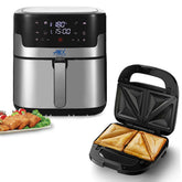 Anex AG-2024 Deluxe Air Fryer - 8 Liters + Premium Sandwich Maker